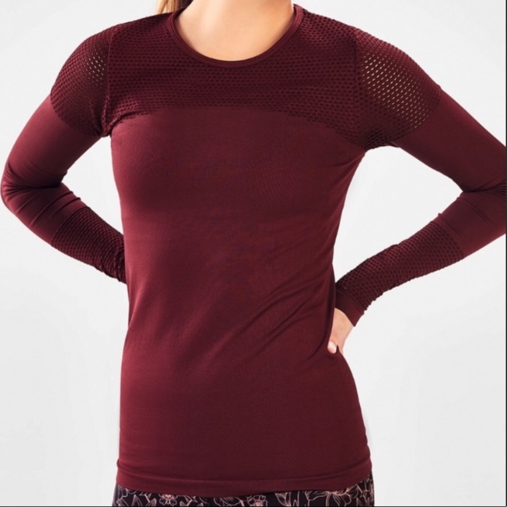 NWT Fabletics Seamless Musetta Workout Shirt